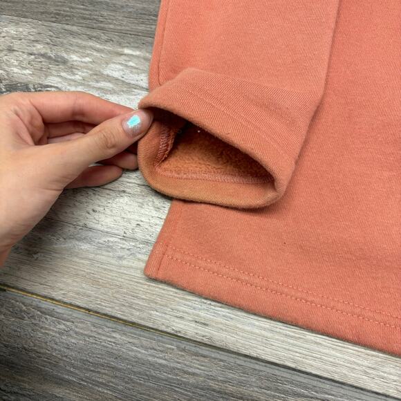 Alphalete Athletics Pink Womens L Gym Long‎ Oversized Pullover Sweatshirt Hoodie - Picture 11 of 15